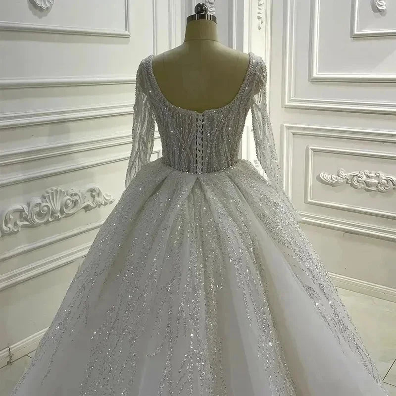 CRYSTAL MERMAID BRIDAL GOWN