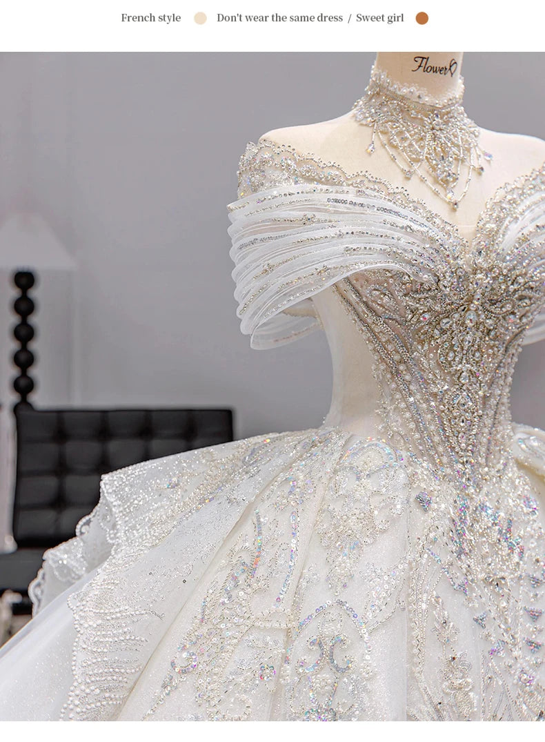 CRYSTAL PRINCESS BRIDAL GOWN