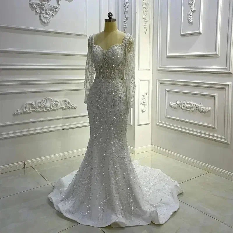 CRYSTAL MERMAID BRIDAL GOWN
